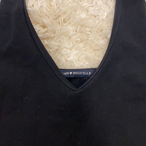 brandy melville Alexis halter top black - Picture 2 of 3